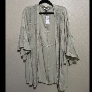 American Eagle light green cardigan